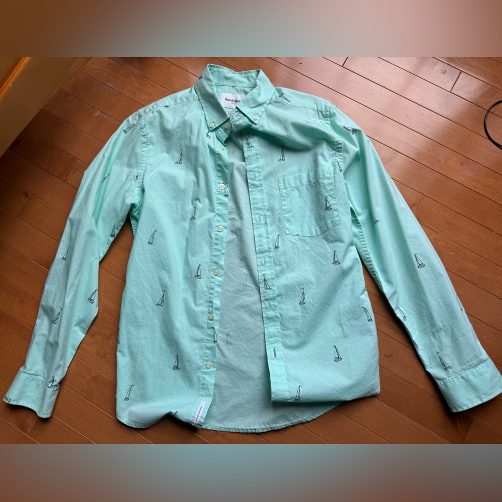 Goodfellow Mint Green Shirt